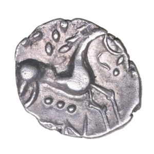 Iceni Ecen c. AD 10-43 Silver Unit Ecen Symbol Y type *Scarce*