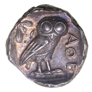 Attica Athens 454-404 BC Silver Tetradrachm