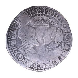 Philip & Mary AD 1554-1558 Silver Shilling