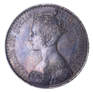 Victoria AD 1837-1901 Silver Gothic Crown AD 1847