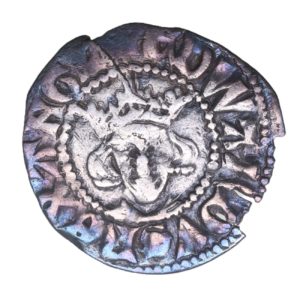 Edward I AD 1272-1307 Silver Halfpenny Mule Long Cross London