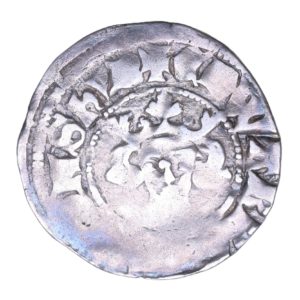 Edward II AD 1307-1327 Silver Penny Long Cross Durham