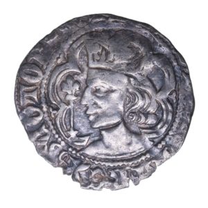 Scotland David II AD 1329-1371 Silver Halfgroat Edinburgh