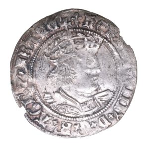 Henry VIII AD 1509-1547 Silver Groat London, 2nd issue