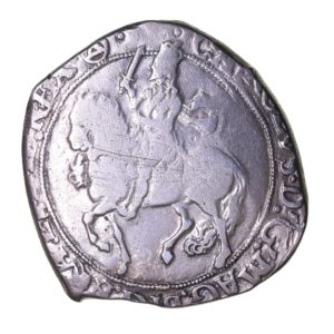 Charles I AD 1625-1649 Silver Halfcrown Tower under king