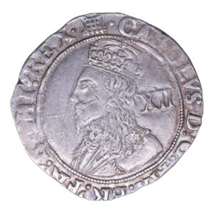 Charles I AD 1625-1649 Silver Shilling Group D