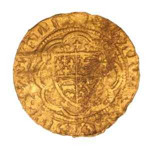 Richard II AD 1377-1399 Gold Quarter Noble