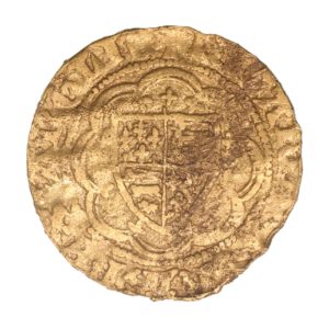 Richard II AD 1377-1399 Gold Quarter Noble