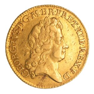 George I AD 1714-1727 Gold Guinea AD 1726