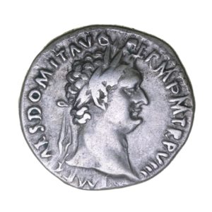 Domitian AD 81-96 Silver Denarius Rome