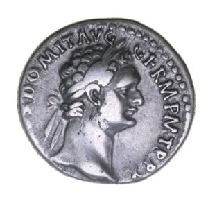 Domitian AD 81-96 Silver Denarius Rome