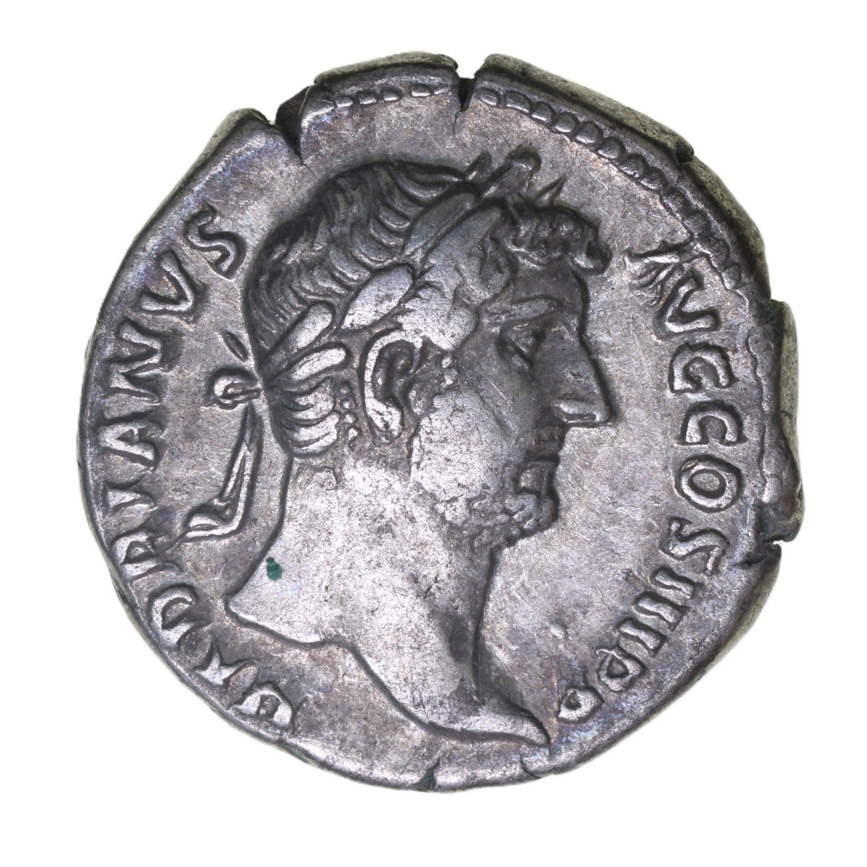Hadrian AD 117-138 Silver Denarius Rome
