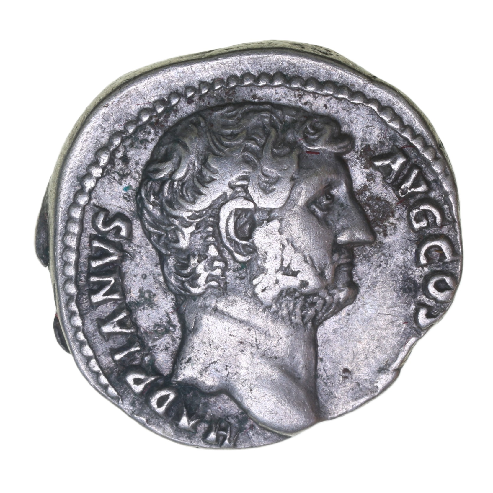 Hadrian AD 117-138 Silver Denarius Rome