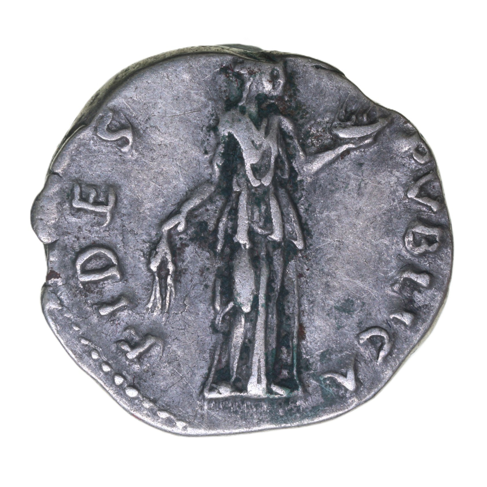 Hadrian AD 117-138 Silver Denarius Rome - Image 2