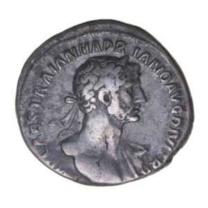 Hadrian AD 117-138 Silver Denarius Rome