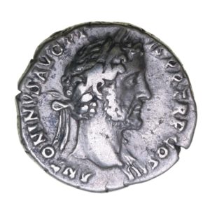 Antoninus Pius AD 138-161 Silver Denarius Rome