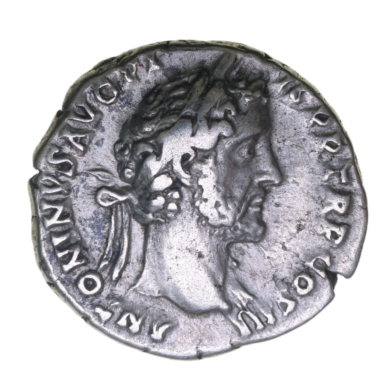 Antoninus Pius AD 138-161 Silver Denarius Rome