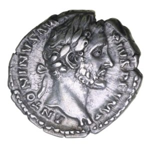 Antoninus Pius AD 138-161 Silver Denarius Rome