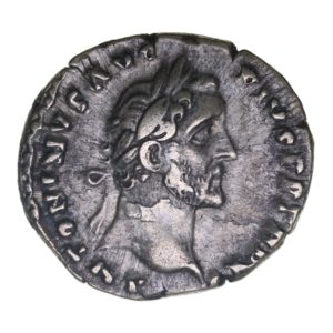 Antoninus Pius AD 138-161 Silver Denarius Rome
