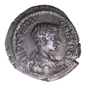 Geta AD 209-211 Silver Denarius as Caesar Rome