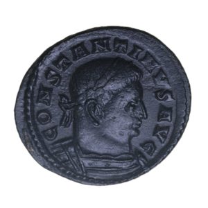 Constantine I AD 307-337 Bronze Half Follis Trier