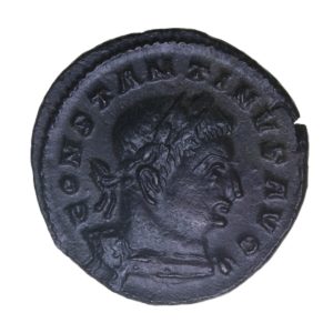 Constantine I AD 307-337 Bronze Half Follis Trier