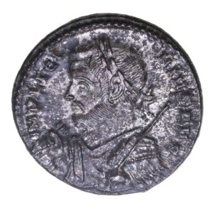 Licinius AD 308-324 Silvered Bronze Follis Trier