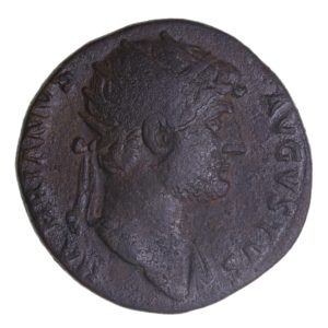 Hadrian AD 117-138 Bronze Dupondius Rome