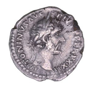 Antoninus Pius AD 138-161 Silver Denarius Rome