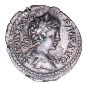Caracalla AD 198-217 Silver Denarius Rome Galley left