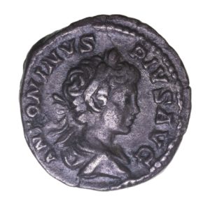 Caracalla AD 198-217 Silver Denarius Rome Galley left