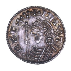 Cnut AD 1016-1035 Silver Penny Short Cross type Lincoln