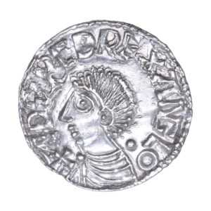 Aethelred II AD 978-1016 Silver Penny Long Cross type Stamford