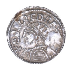 Aethelred II AD 978-1016 Silver Penny Helmet type Winchester