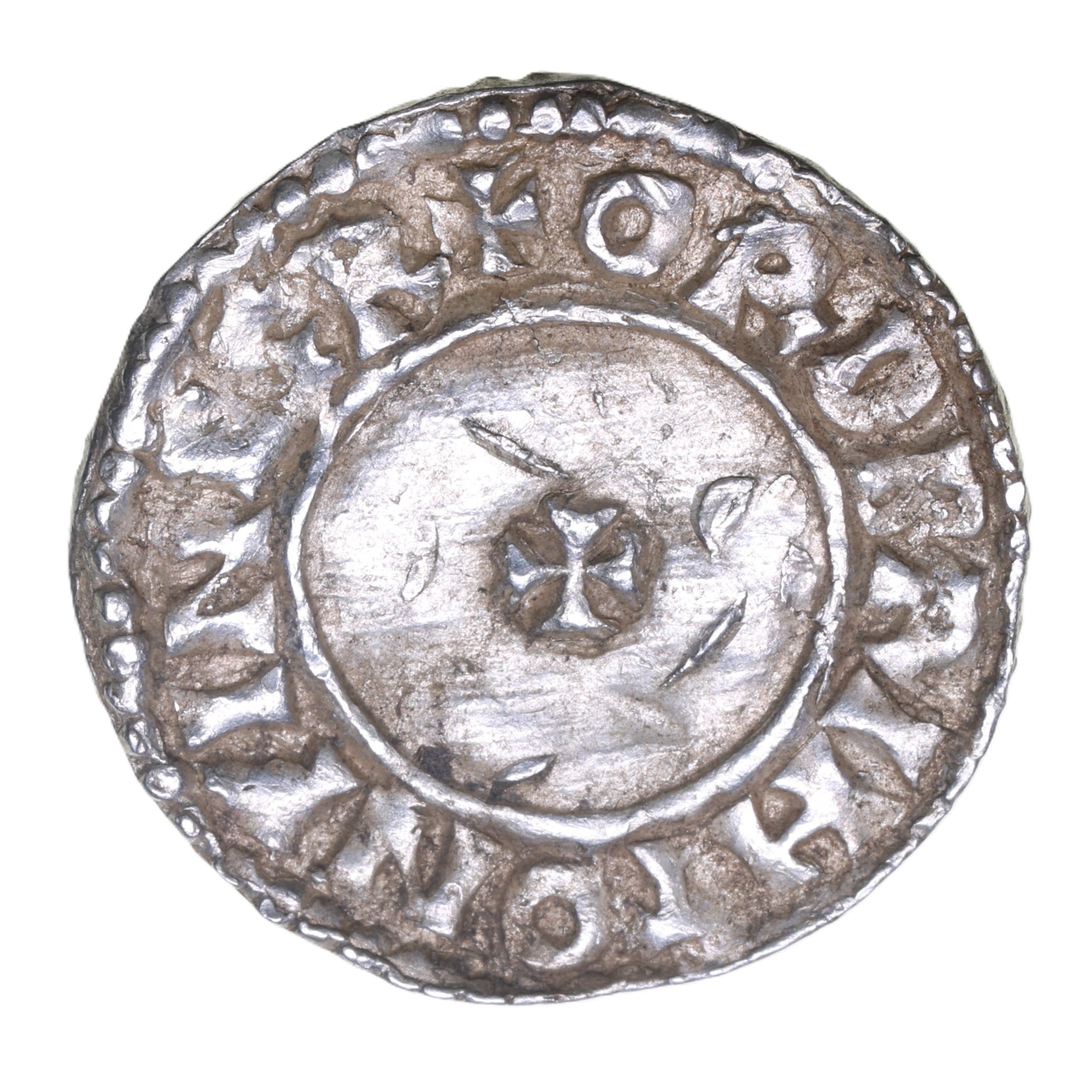 Aethelred II AD 978-1016 Silver Penny Last Small Cross type Winchester - Image 2