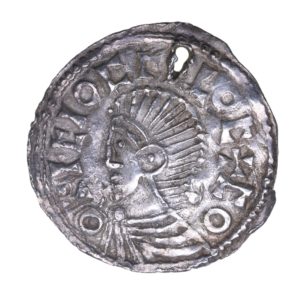 Anglo Scandinavian Silver Penny 11th Century AD Imitating Aethelred II Long Cross type