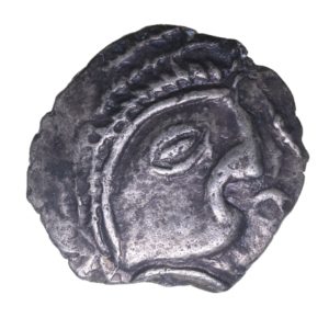 Iceni 1st Century BC Odin's Eye Silver Unit *Rare*
