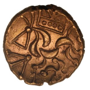 Corieltavi late 1st Century BC Domino Type Gold Stater ex Driffield Hoard *Rare*