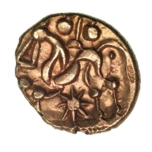 Corieltavi late 1st Century BC South Ferribly Gold Stater