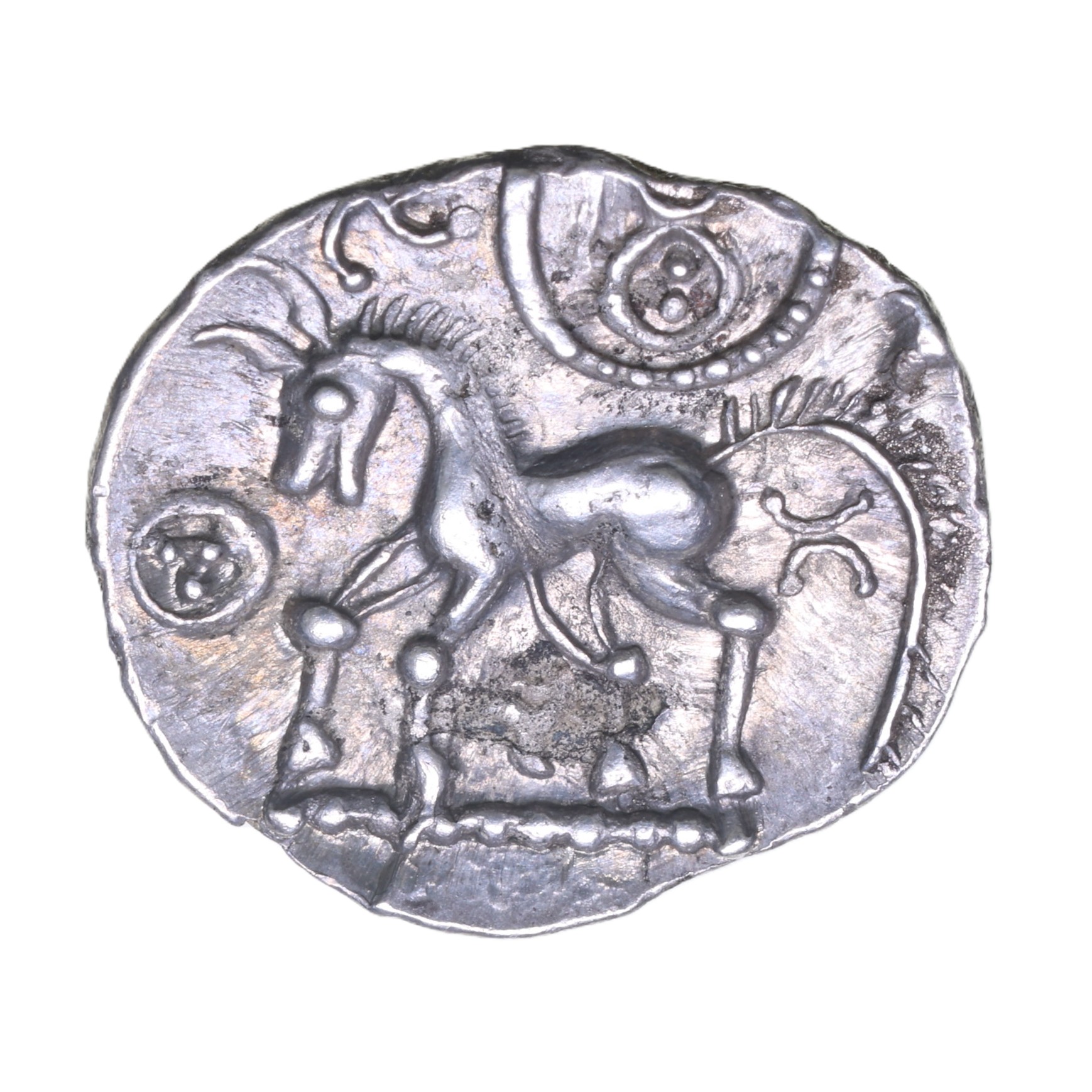Corieltavi late 1st Century BC Proto Boar No Spear Type Silver Unit - Image 2