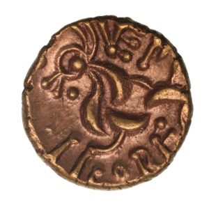 Corieltavi Vepo c. AD 15-40 Vepo Triadic Gold Stater ex Driffield Hoard *Rare*