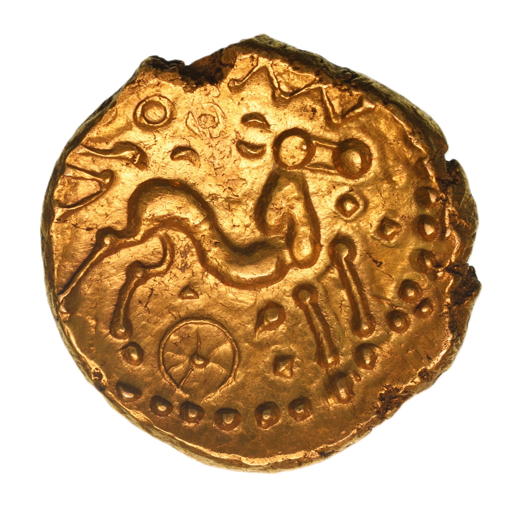 Dobunni 1st Century BC Pershore Gold Stater *Excessively Rare*