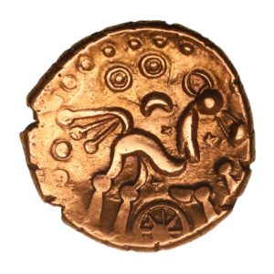 Dobunni Bodvoc c. 25-5 BC Bodvoc Bold Gold Stater *Rare*