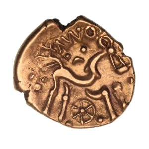 Dobunni Comux c. AD 1-15 Comux Tree Gold Stater *Extremely Rare*