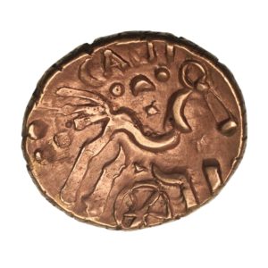 Dobunni Catti c. AD 1-20 Catti Tree Gold Stater *Rare*