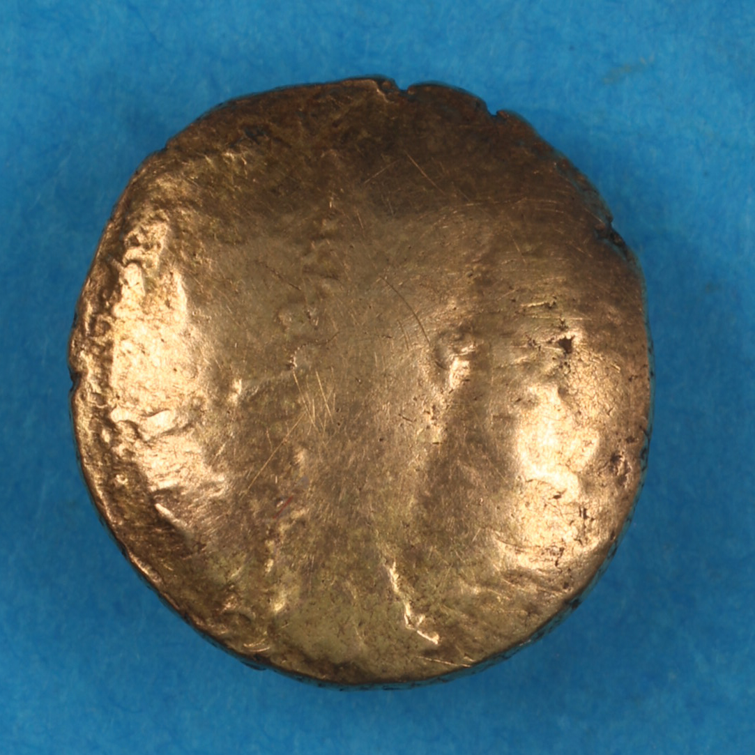 Eastern 1st Century BC Beaded Trophy Cantian Style Gold Quarter Stater *Extremely Rare* - Image 4