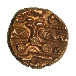 Eastern 1st Century BC S Type Cantian Style Gold Quarter Stater *Extremely Rare*