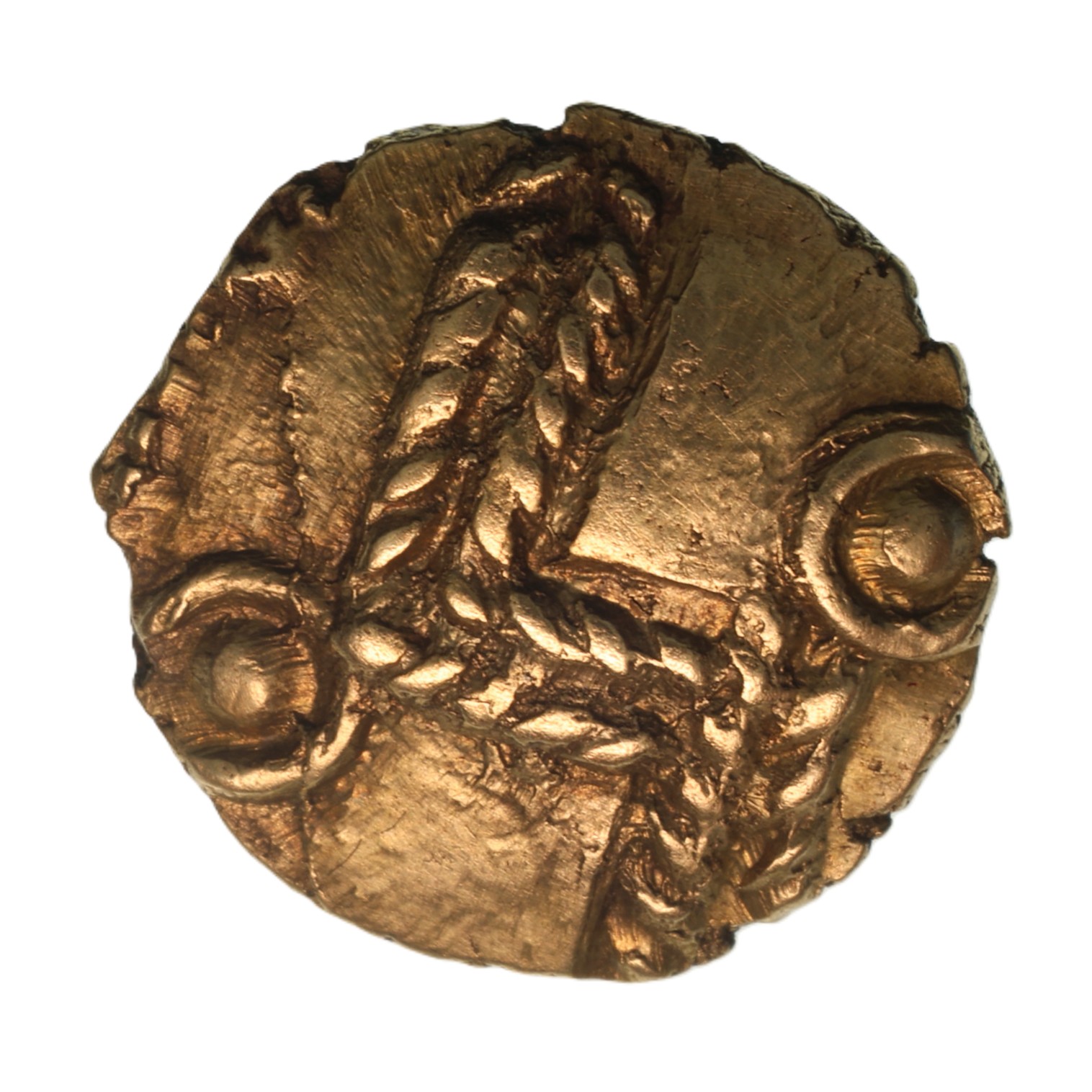Eastern 1st Century BC Finney's Thunderbolt Cantian Style Gold Quarter Stater *Extremely Rare* - Image 2