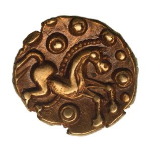 Trinovantes 1st Century BC Heybridge Horse Gold Quarter Stater *Extremely Rare*