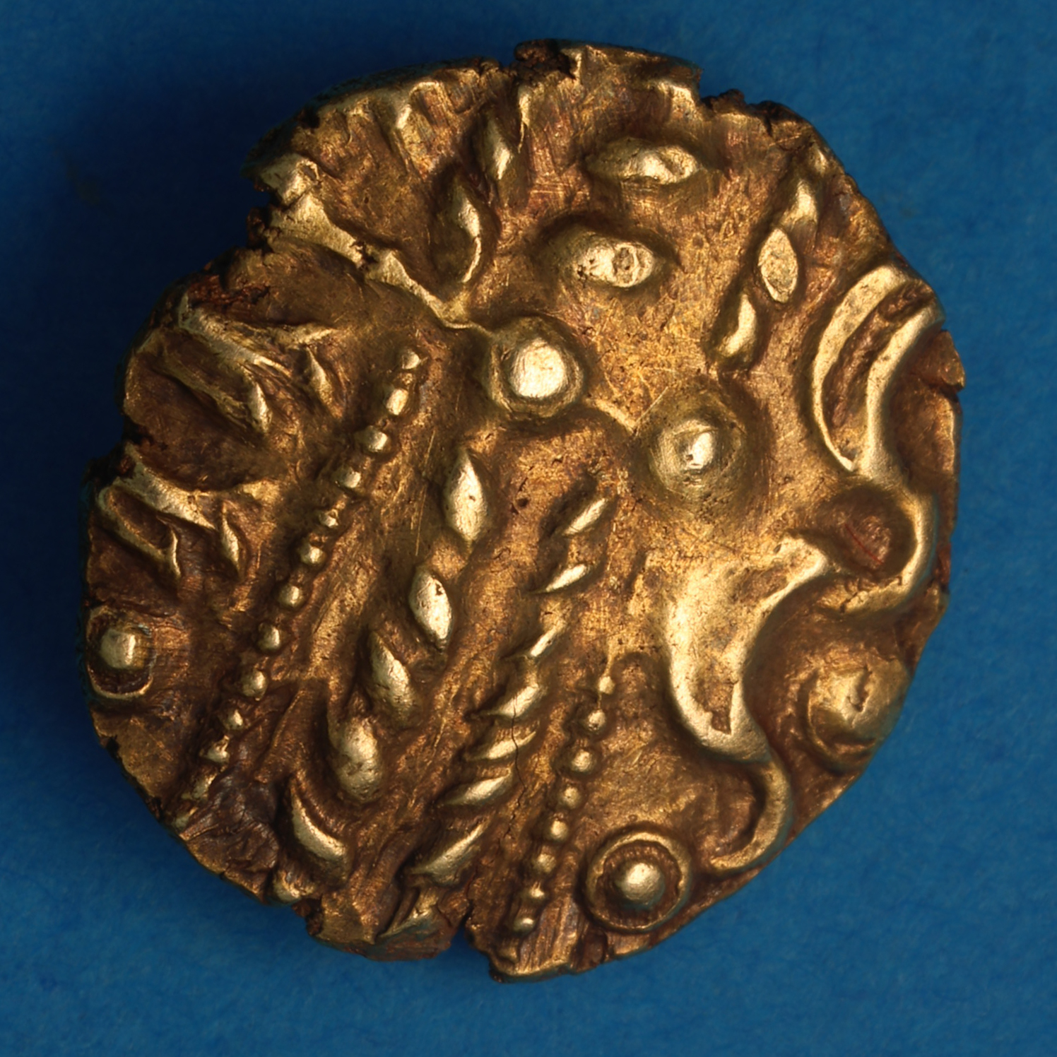 Trinovantes 1st Century BC Heybridge Horse Gold Quarter Stater *Extremely Rare* - Image 4